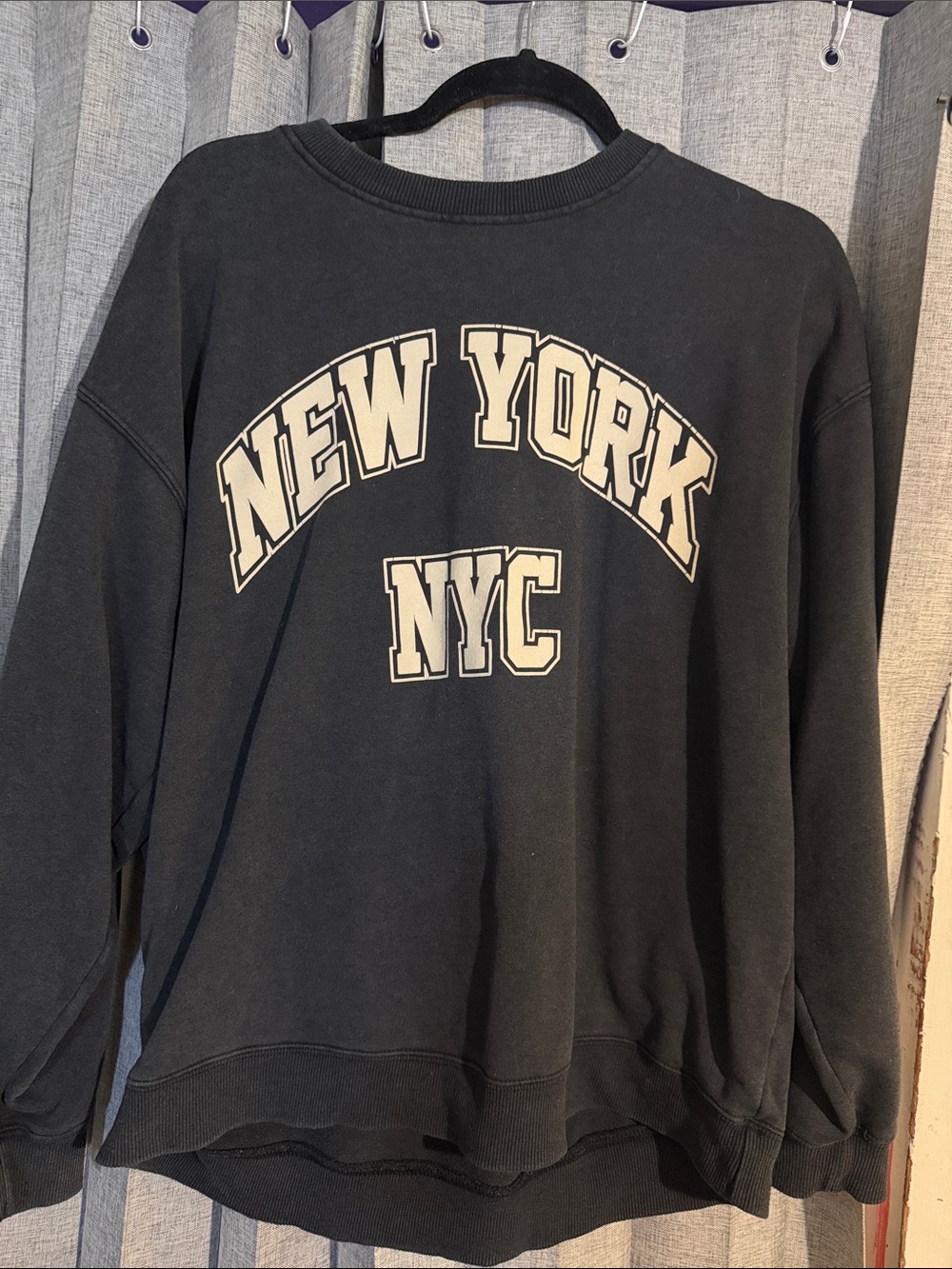 Garage Black Crewneck